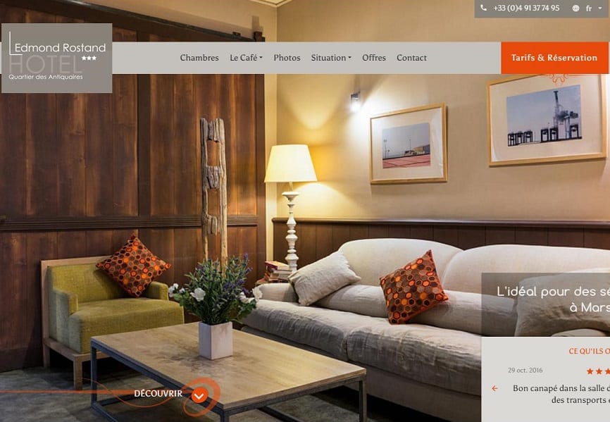 Hotel Marseille Edmond Rostand