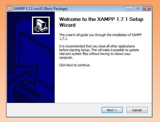 Assistant de configuration XAMPP