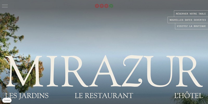 50 Sites internet de restaurant pour vous inspirer 2 Restaurant Mirazur