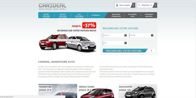 Créer un site internet automobile