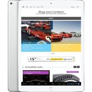 Création de site internet automobile pour concession digitale responsive pour tablette