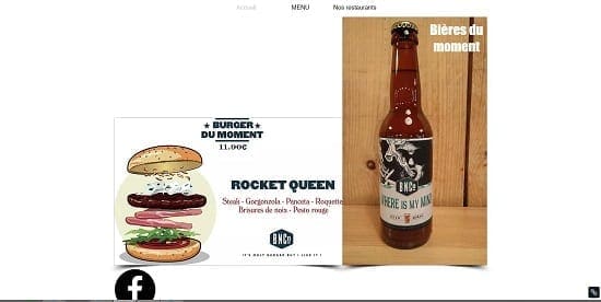 Image d'un site de restaurant: Burger and Co Montpellier