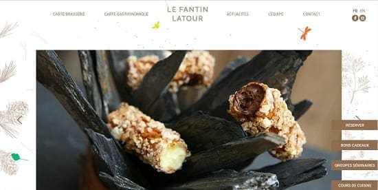 Image d'un site de restaurant: Fantin Latour Brasserie restaurant Gastronomique