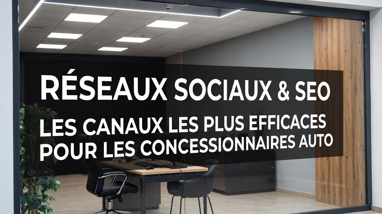 réseaux sociaux et seo pour concessionnaires automobiles