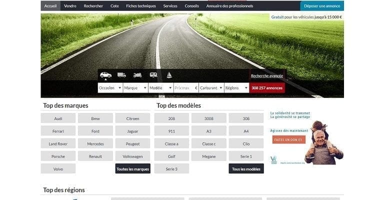 Les sites d'annonces automobiles ( infomédiaires ) se battent pour le leadership de la présence en ligne au détriment des concessionnaires