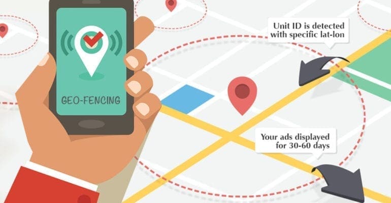 Geofencing et ciblage géolocalisé augmentent les leads