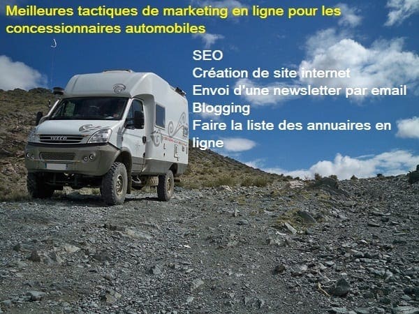 Marketing digital pour les concessionnaires automobiles