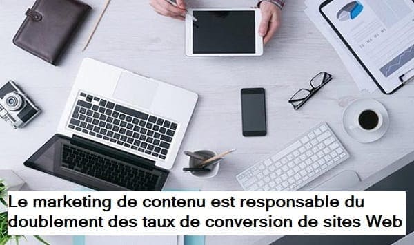 Les taux de conversion moyens du marketing de contenu