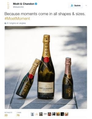 Marketing du luxe : aussi pour le champagne