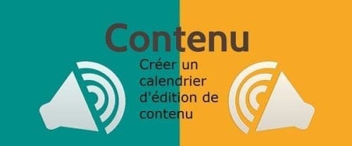 Calendrier éditorial de blog