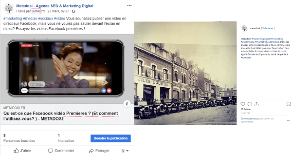 Un exemple de marketing digital personnalisé de Metadosi