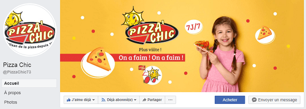 Une capture d'écran de Messenger activée sur Facebook pour le référencement