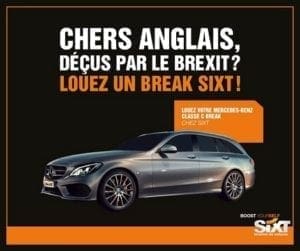 Campagne Twitter de Sixt