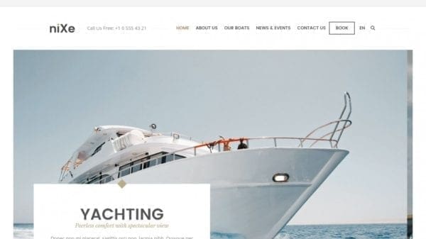4 éléments de création de site internet de concession de bateaux