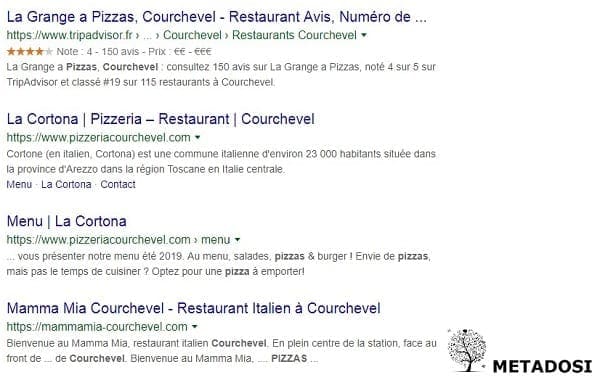 En tant que pizzeria à Courchevel vous devez avoir un site internet fort dans votre stratégie de référencement local