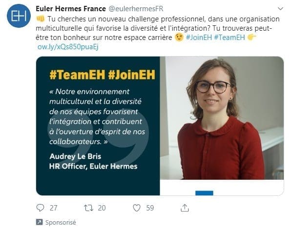 Publicité Twitter