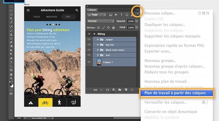 Faire une mise en page Web de blog élégante et simple en utilisant Photoshop
