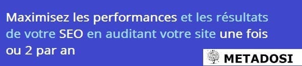 Une déclaration sur la fréquence à laquelle les entreprises doivent auditer leur référencement