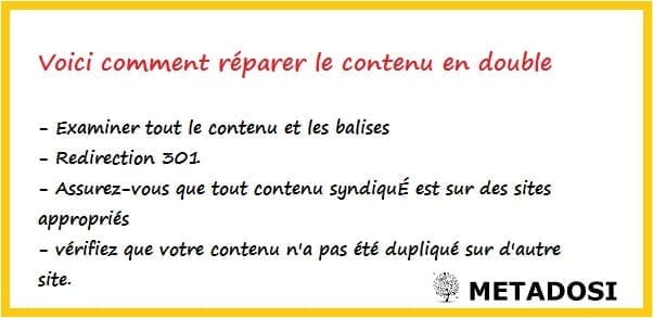 Contenu dupliqué et SEO | Le contenu dupliqué nuit-il à votre référencement ?