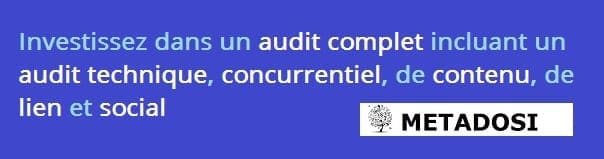 Une déclaration sur les meilleurs audits SEO à considérer