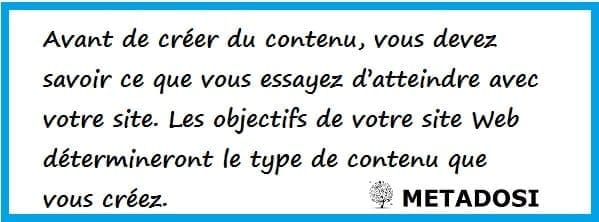 il est crucial de se fixer des objectifs efficaces