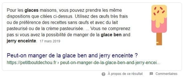 Position zéro sur la question peut on manger de la glace ben & Jerry's enceinte