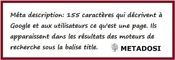 Stratégie SEO : Meta Descriptions