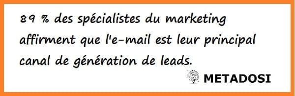 Statistiques email marketing