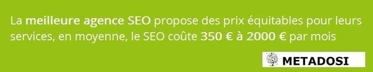 Une déclaration sur les raisons pour lesquelles les meilleures entreprises de référencement ont des prix équitables pour leurs services