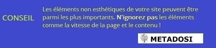 Ne pas négliger les éléments non esthétiques lors de la refonte de votre site web