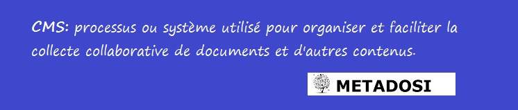 définition du cms