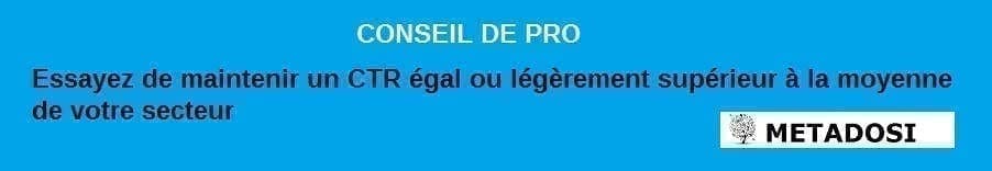 Conseil de pro CTR