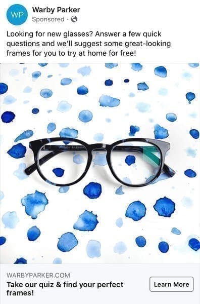 Unique selling proposition Warby Parker