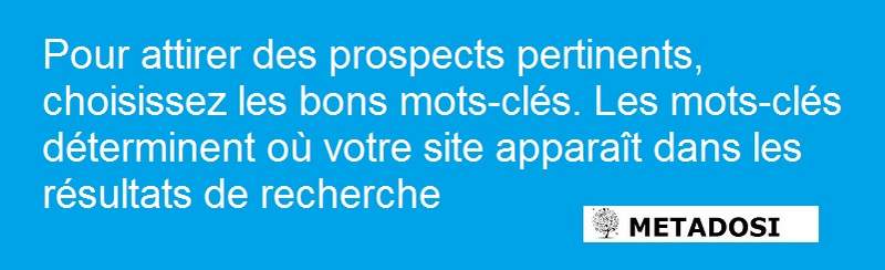 Attirer des prospects pertinents