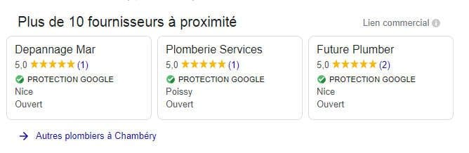 Annonces de services locaux électriciens