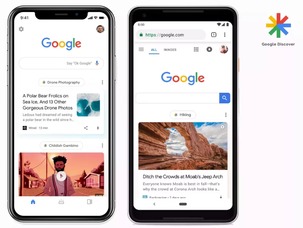 Google Discover, le nouveau flux mobile qui amène du trafic vers les sites