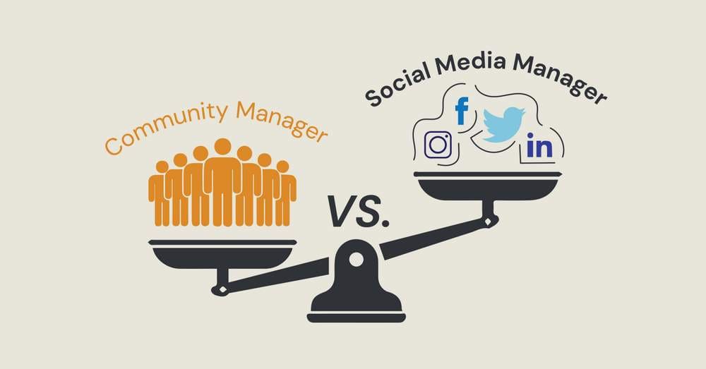 Community manager vs Social manager