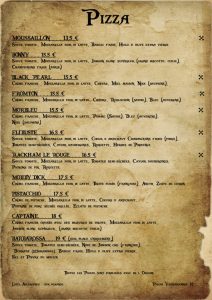 SEO pour restaurants 2 Éditer et présenter un menu est un impondérable pour le SEO de votre restaurant