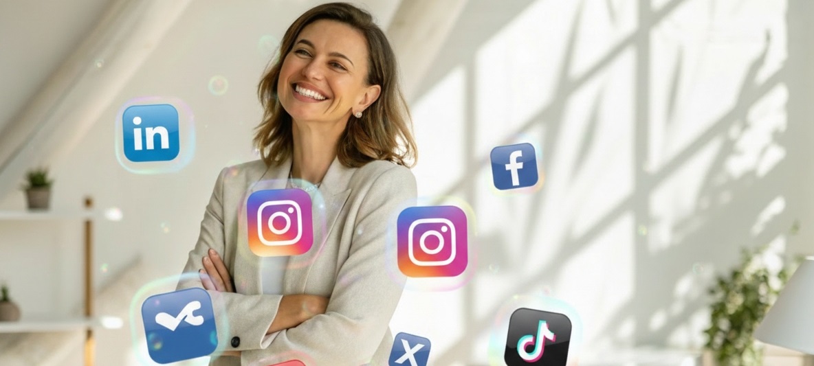 image d'une femme ayant réussi son Personal Branding