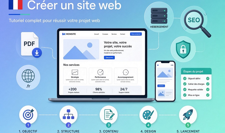 Comment créer un site web ? Tutoriel PDF ?